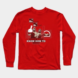 Baking Bread - Red Long Sleeve T-Shirt